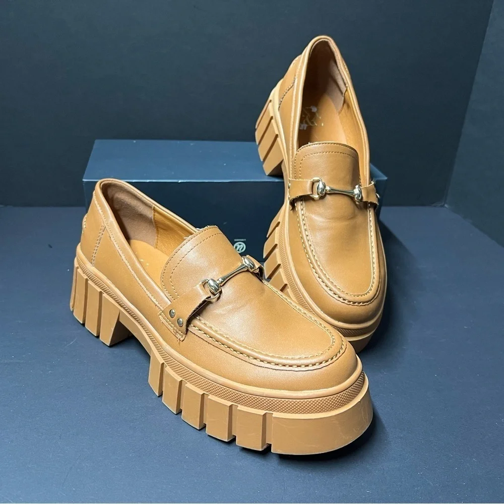 Women's New York and Company Seraphina Platform Loafers NEW. Size 8.5 - Picture 8 of 11